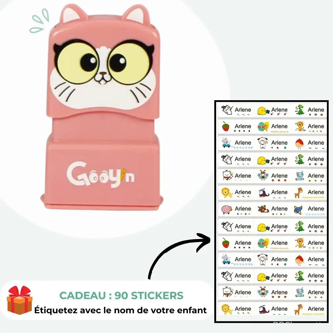 Tampon personnalisé animal - Taggy