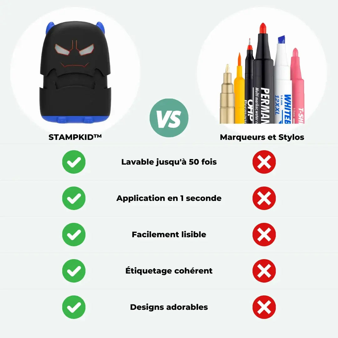 Tampon personnalisé monstre - Taggy