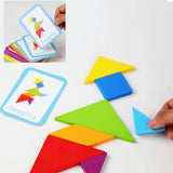 Tangram Montessori En Bois - Tangram Kids
