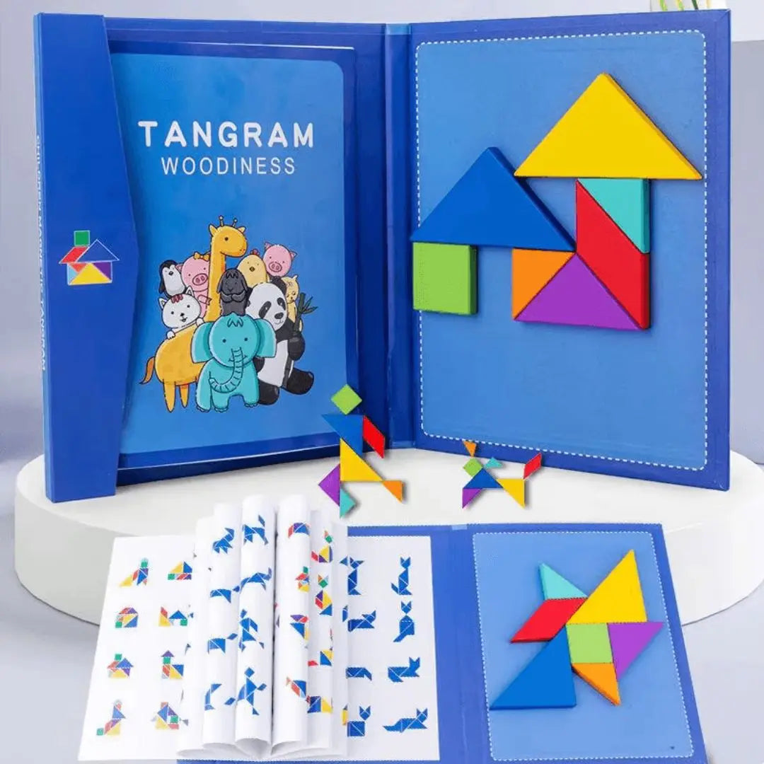 Tangram Montessori - Jeu magnétique TangramFun