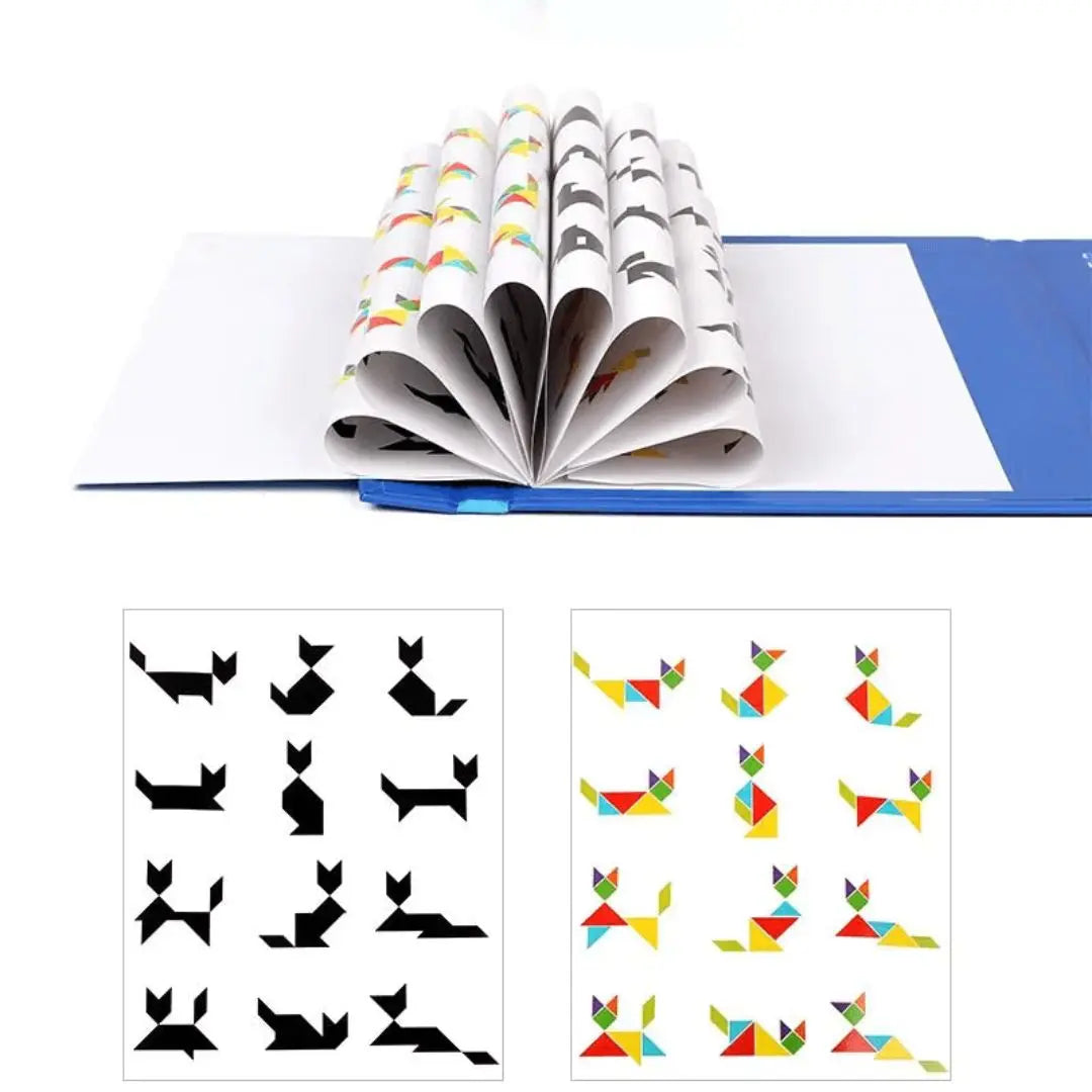 Tangram Montessori - Jeu magnétique TangramFun