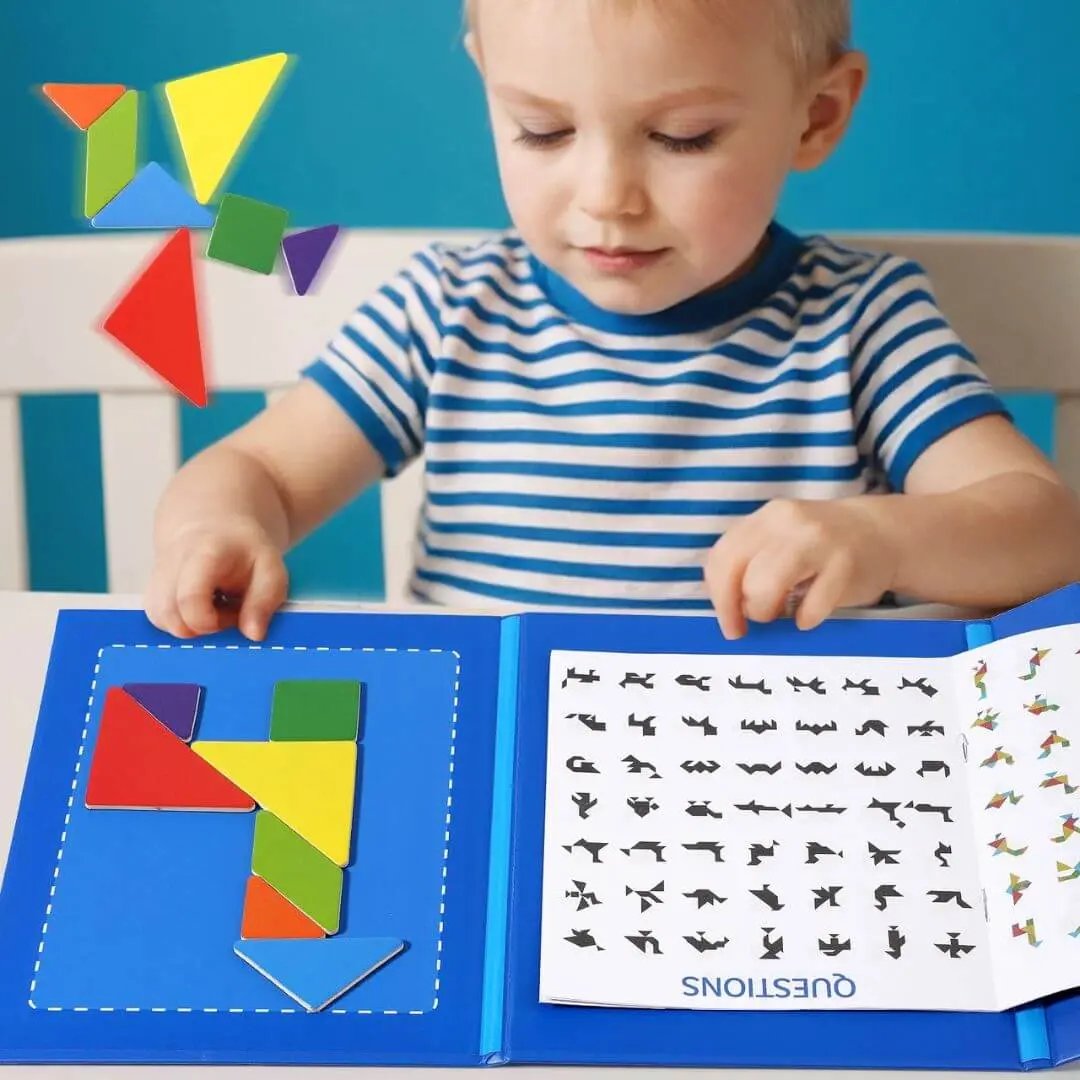 Tangram Montessori - Jeu magnétique TangramFun
