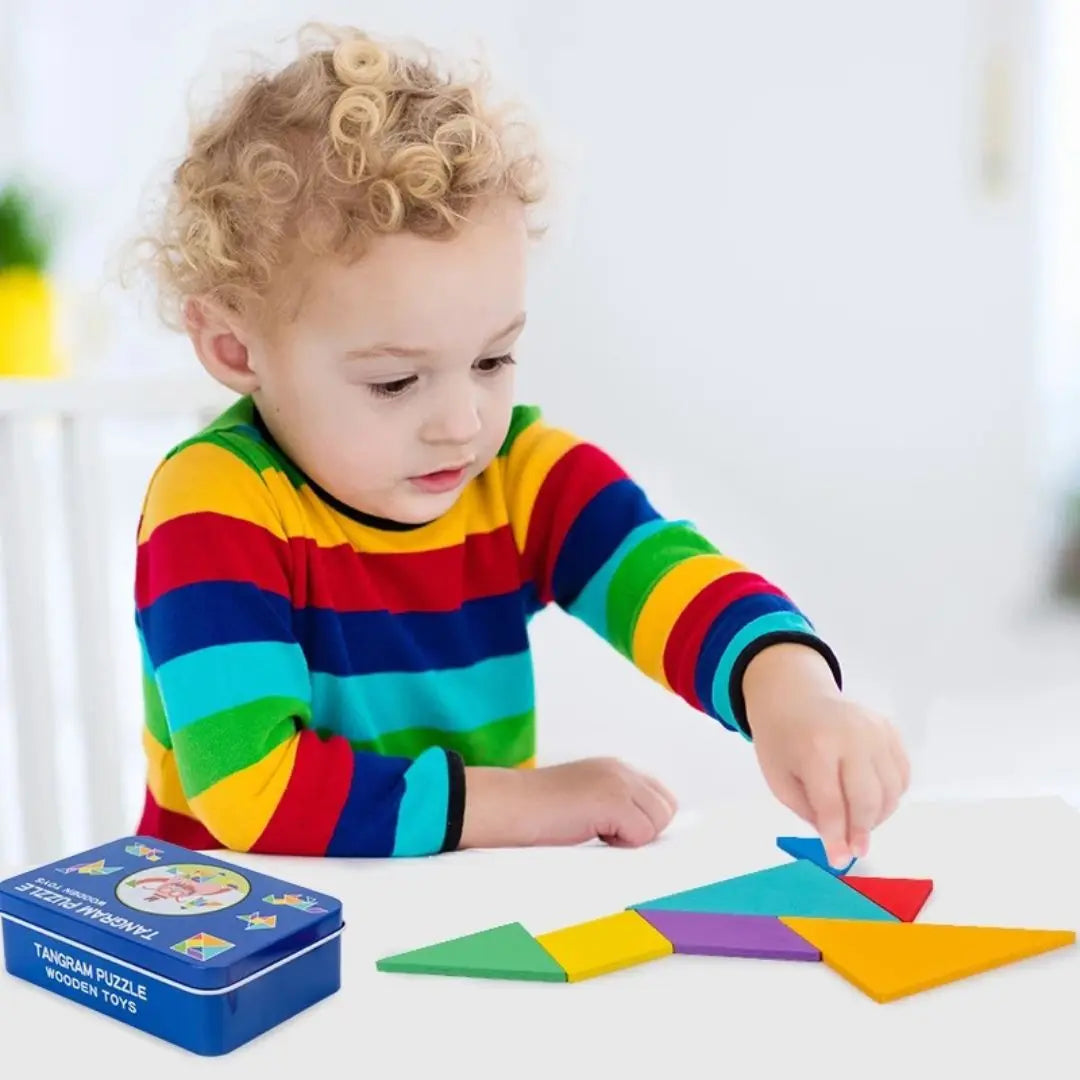 Tangram Montessori - Puzzle 3D créatif
