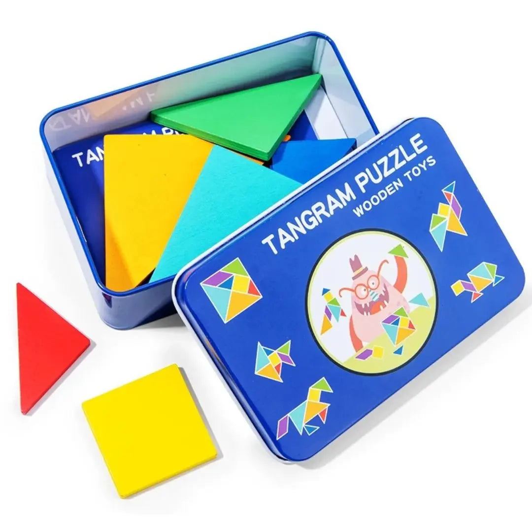 Tangram Montessori - Puzzle 3D créatif
