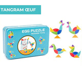 Tangram Montessori - Puzzle 3D créatif