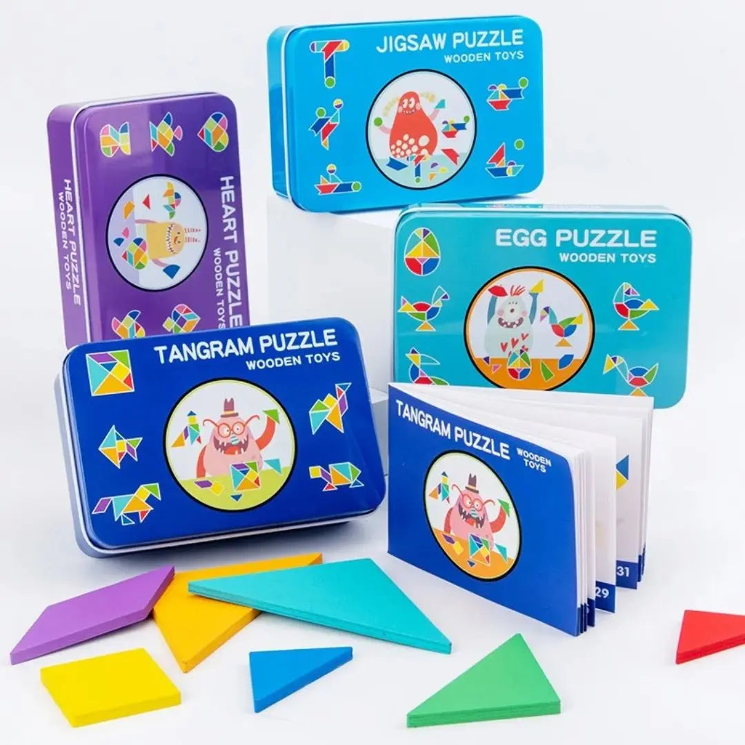 Tangram Montessori - Puzzle 3D créatif