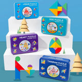 Tangram Montessori - Puzzle 3D créatif