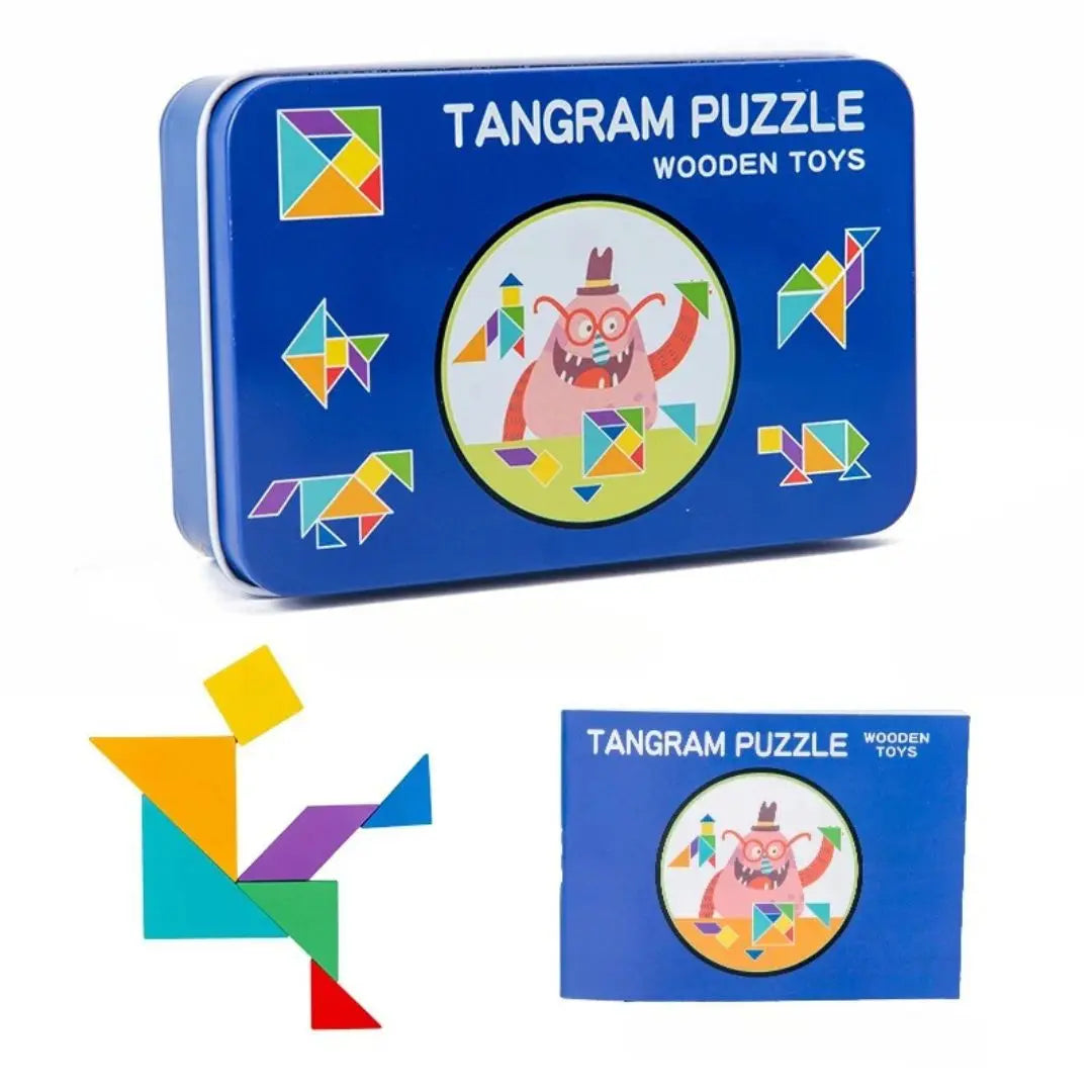 Tangram Montessori - Puzzle 3D créatif