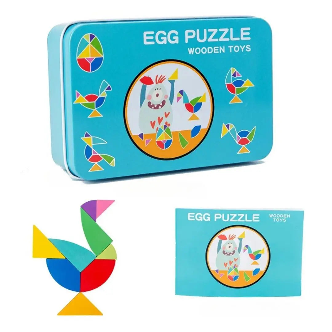 Tangram Montessori - Puzzle 3D créatif
