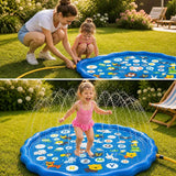 Tapis d'eau avec Sprinkler – Splash Pad Enfant | Dès 3 ans