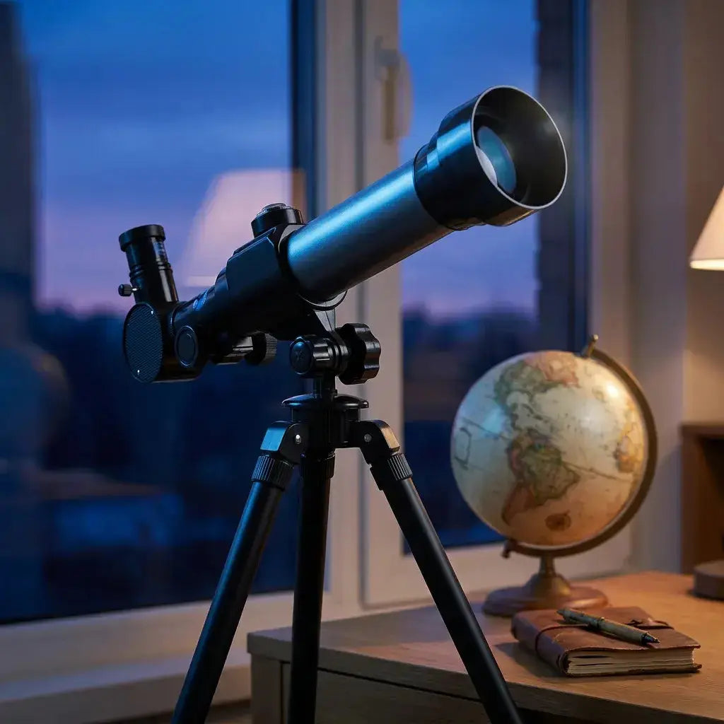 Télescope Enfant – Réfracteur Astronomique Multi-Grossissements Trépied 360°
