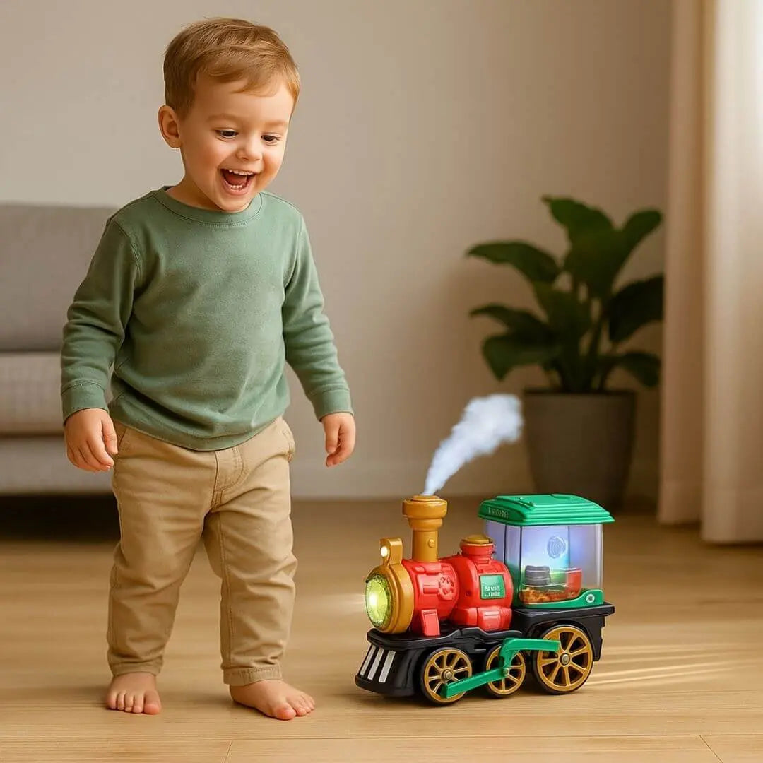 Train Électrique Enfant à Vapeur – SteamExpress