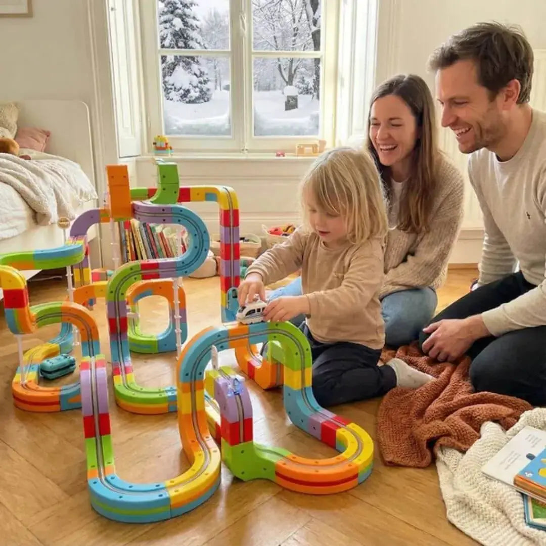 Train Électrique Rechargeable – Compatible CubeTrack