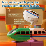 Train Électrique Rechargeable – Compatible CubeTrack