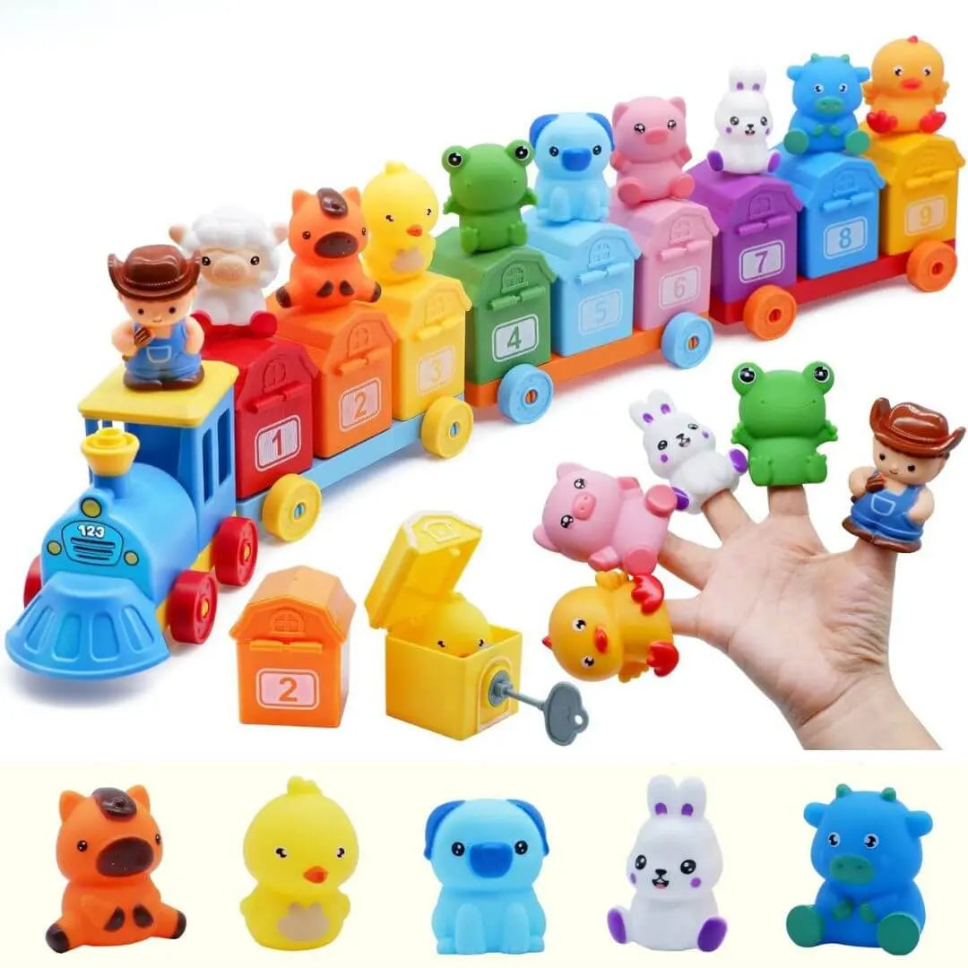 Train Jeu Montessori 2 ans : Match’n Roll