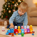 Train Jeu Montessori 2 ans : Match’n Roll