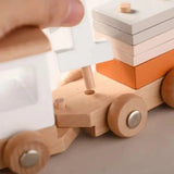 Train en Bois Montessori – NumberTrain