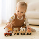 Train en Bois avec Animaux à Trier – FarmTrain