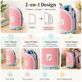 Trousse Pop Up – Convertible Pot à Crayons 2-en-1