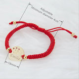 Bracelet bébé personnalisé au prénom, doré ou argenté – Cadeau de naissance