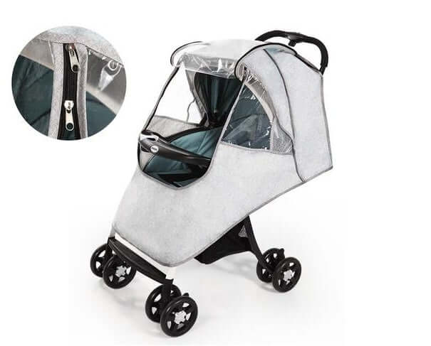 Housse de Poussette Universelle NordicShield (Lin Cationique Imperméable)