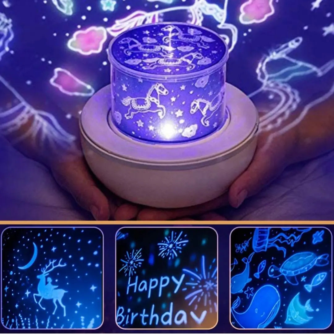 Veilleuse Projecteur Rotatif - Magic Sky