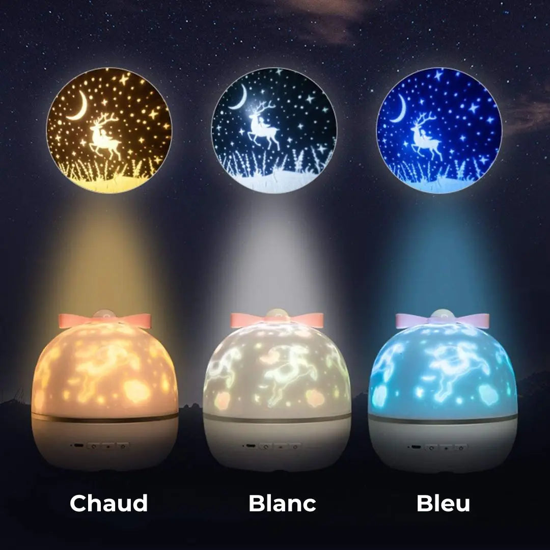 Veilleuse Projecteur Rotatif - Magic Sky