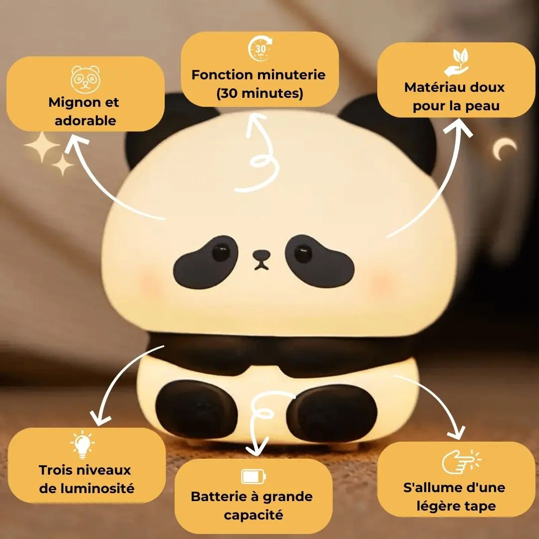 Veilleuse bébé - Panda Zen