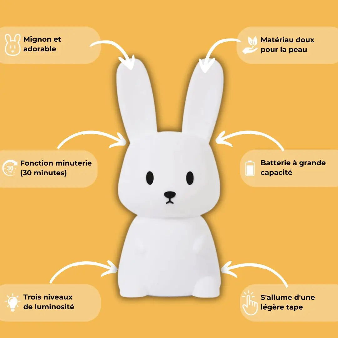 Veilleuse enfant - Lapin