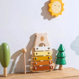 Xylophone en bois 5 notes pour bébé - HappyBear