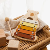 Xylophone en bois 5 notes pour bébé - HappyBear