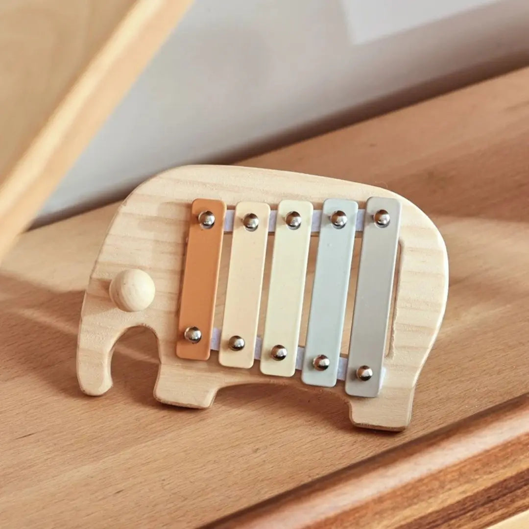 Xylophone en bois 5 notes pour bébé - WoodPlay