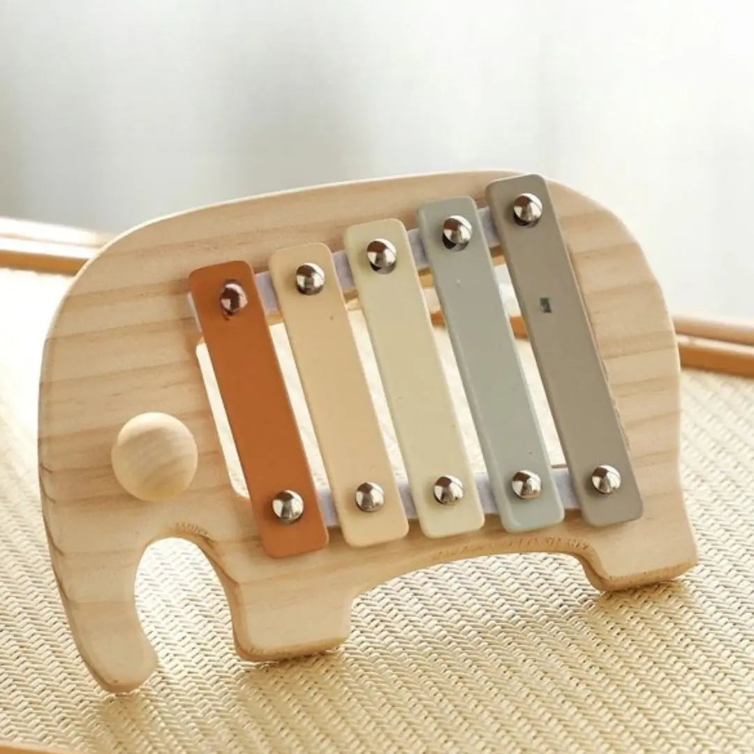 Xylophone en bois 5 notes pour bébé - WoodPlay