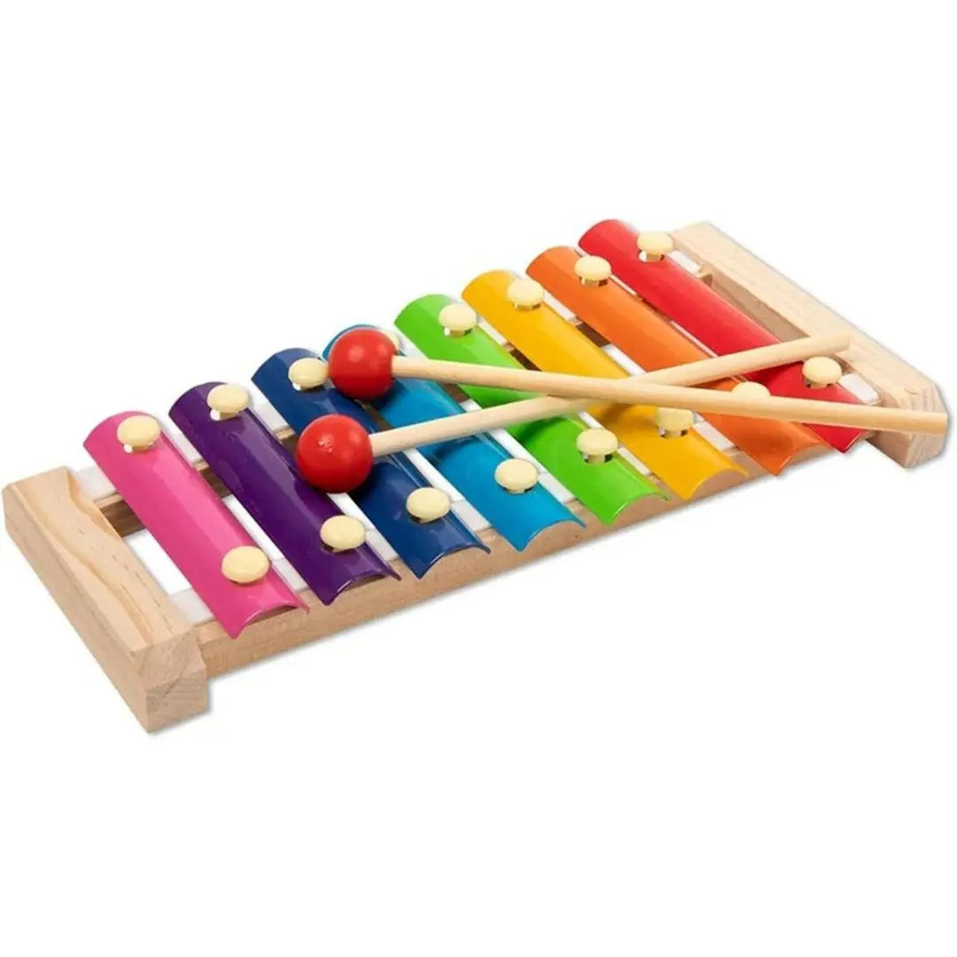 Xylophone en bois coloré 8 notes - Xyloparc