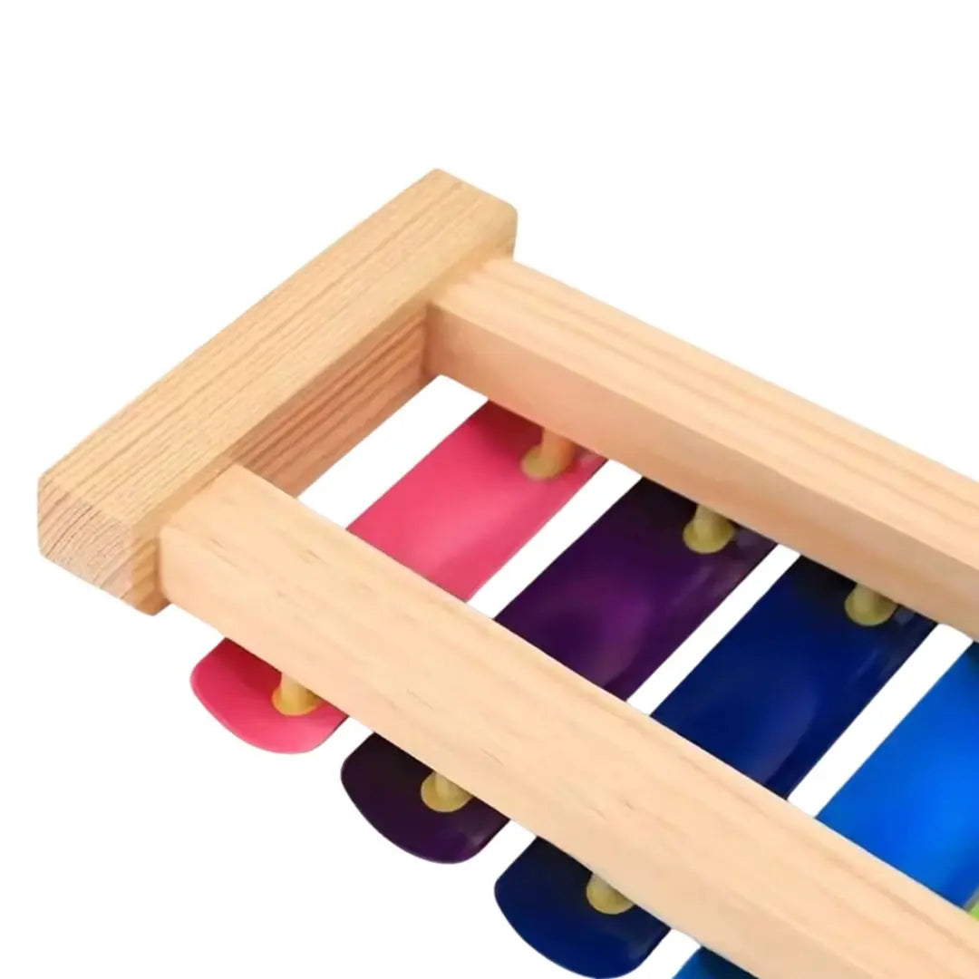 Xylophone en bois coloré 8 notes - Xyloparc