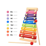 Xylophone en bois coloré 8 notes - Xyloparc