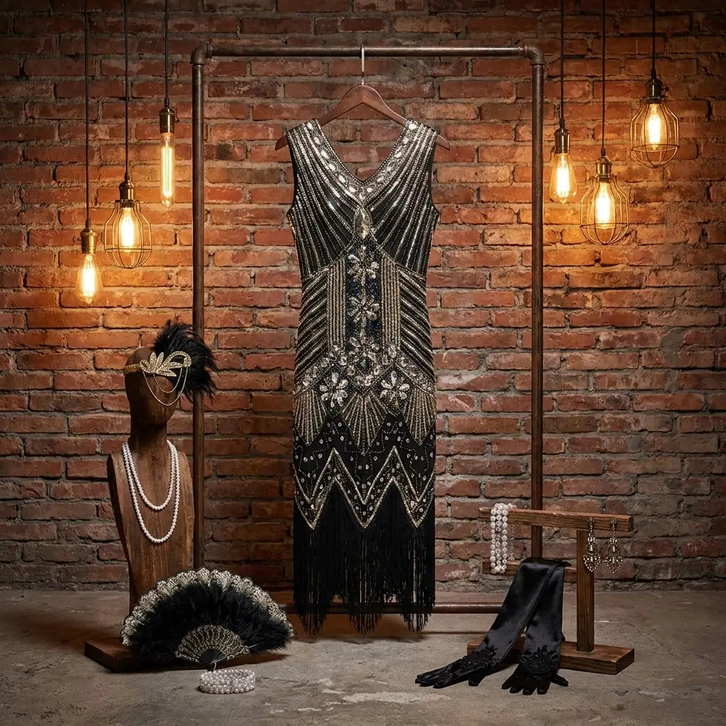 Costume Robes à clapet des années 1920