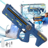 Pistolet à eau électrique rechargeable avec lumières