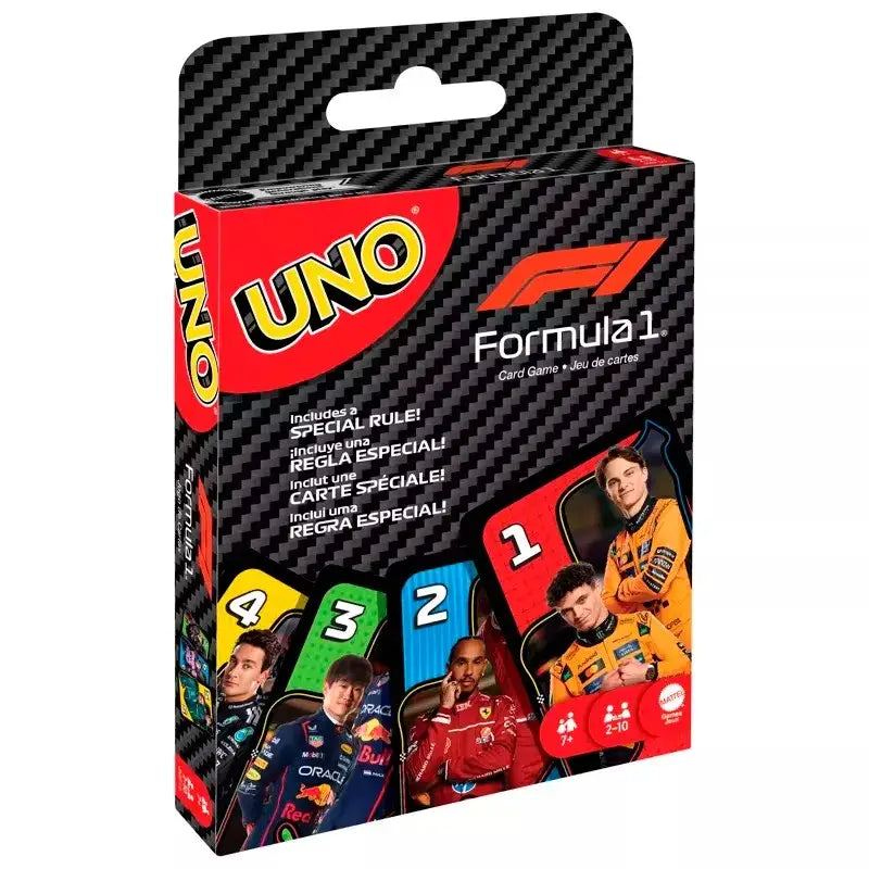 Cartes à jouer UNO Formule 1 Racing