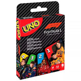 Cartes à jouer UNO Formule 1 Racing