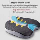 Coussin d'assise coccyx à surface incurvée