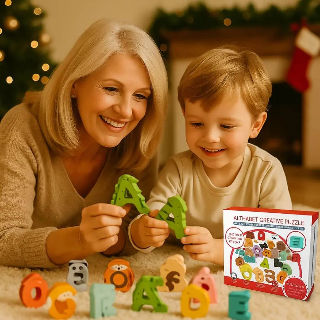 Puzzle en bois alphabet – ABCPlay
