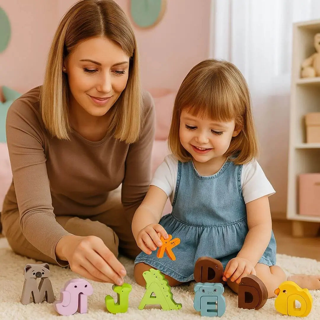 Puzzle en bois alphabet – ABCPlay