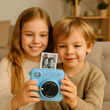 Appareil Photo Enfant – Impression Thermique – PixiPlay Bleu