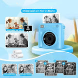 Appareil Photo Enfant – Impression Thermique – PixiPlay Bleu