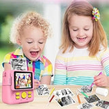 Appareil photo enfant - Impression Immédiate & Personnalisation Créative