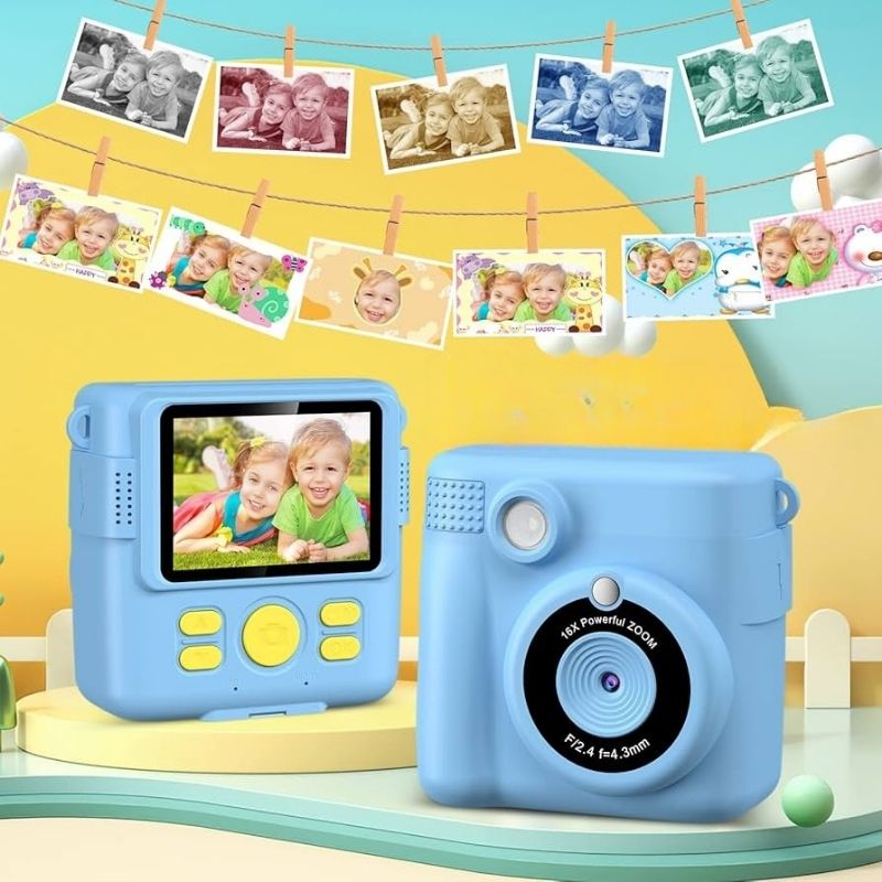 Appareil photo enfant - Impression Immédiate & Personnalisation Créative