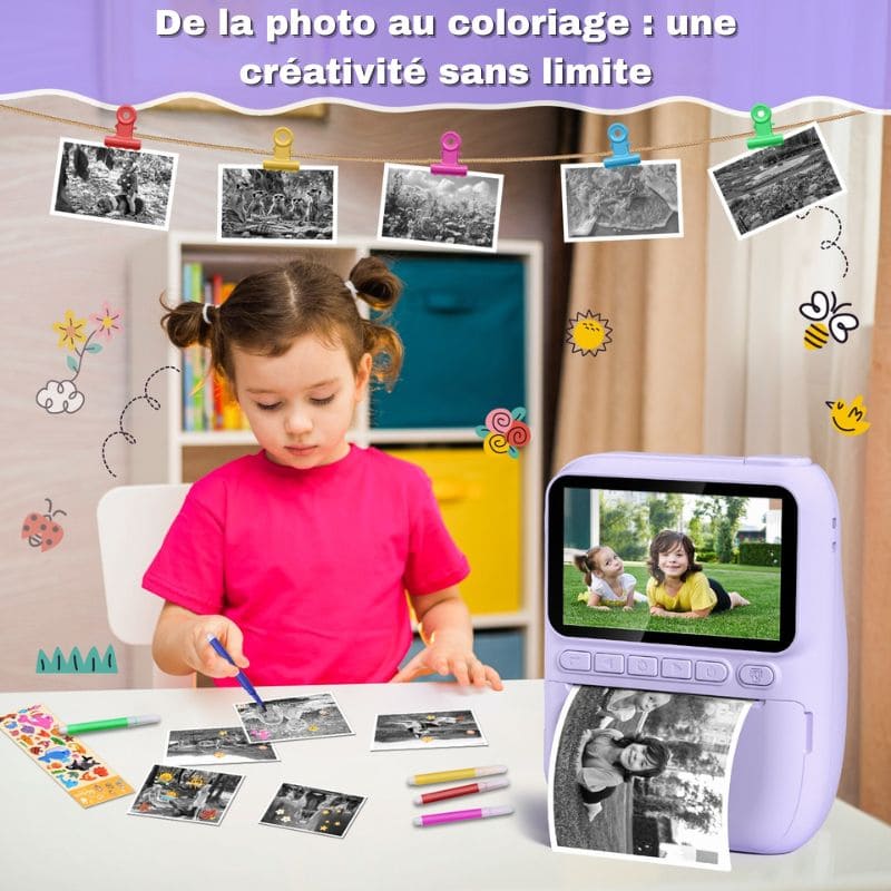 Appareil Photo Enfant Impression Instantanée | InstantPix