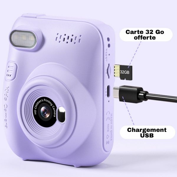 Appareil Photo Enfant Impression Instantanée | InstantPix