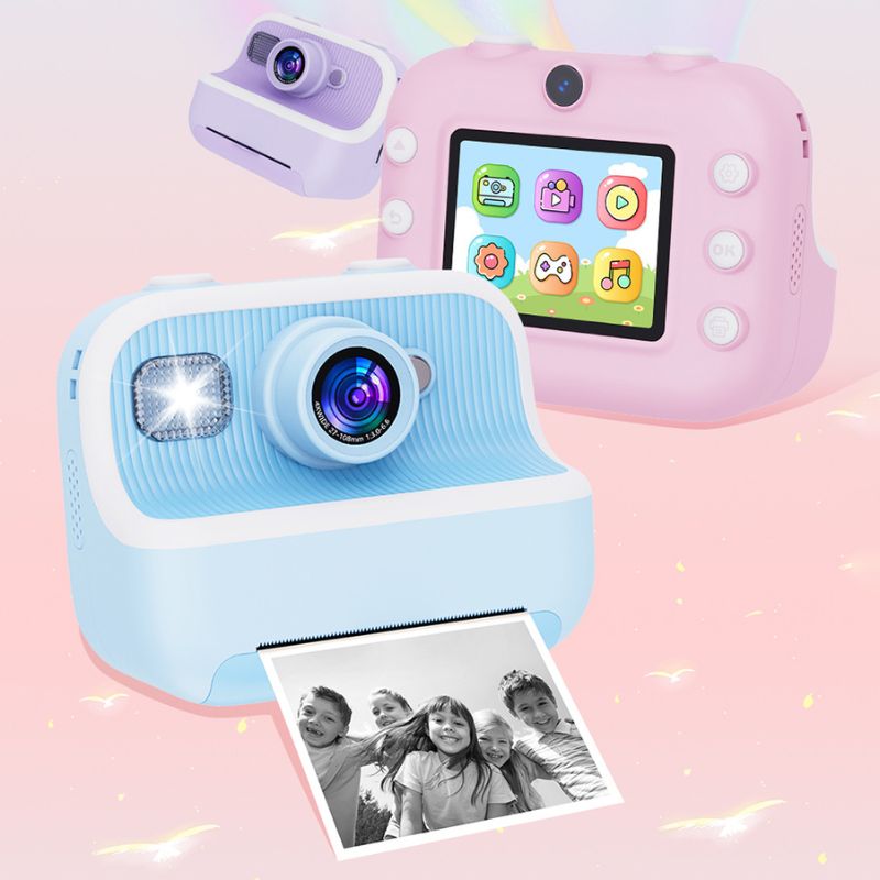 Appareil Photo Enfant Impression Instantanée Sans Encre | DIYPix